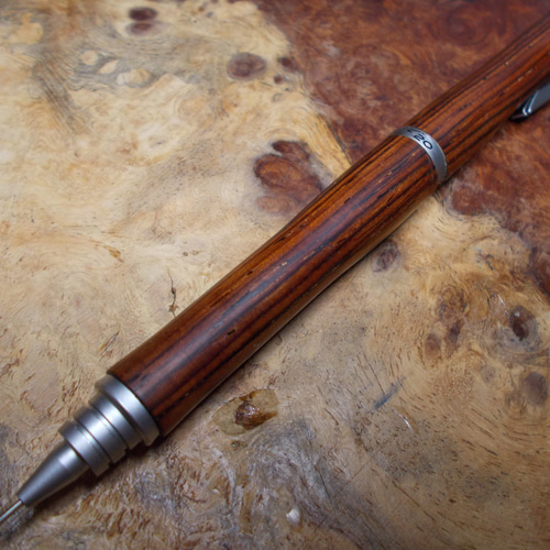 キッシー 様オーダー品 ココボロローズウッドのシャープペン S20改造