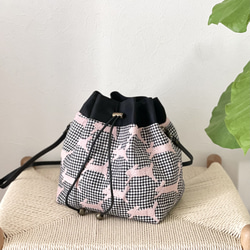 ☆ミナペルホネンハンドメイド♡ショルダーバッグ2way light mix ミナペルホネン『2つの柄が楽しめる2way バッグ』ショルダー
