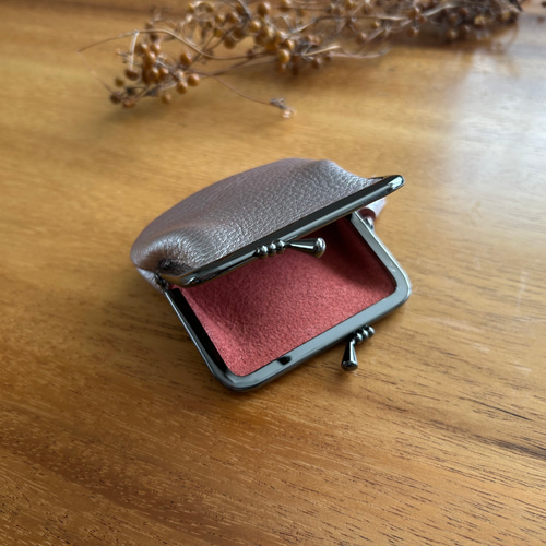 お値下げ　フランス アンティーク マザーオブパール エンジェル　がま口 財布 お値下げ フランス アンティーク マザーオブパール エンジェル がま口