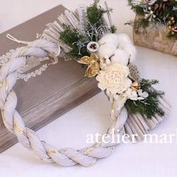 ＊萌＊*プロフ必読*＊ページ　✴︎クリスマスリースandしめ縄飾り✴︎ 𖥧↟ᐝ販売会のお知らせ𖥧↟ᐝ ⁡ 気がつけば あっと言う間に11月