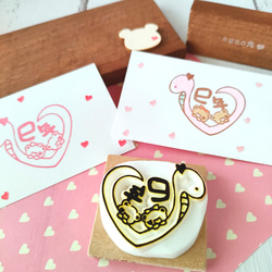 たまこび★消しゴムはんこ★ヴィンテージ風ねこちゃん たまこび様専用☆消しゴムはんこ☆ヴィンテージ風ねこちゃん