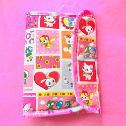 昭和レトロアニマル「ハニーチューン」の母子手帳ケース 手帳ケースに