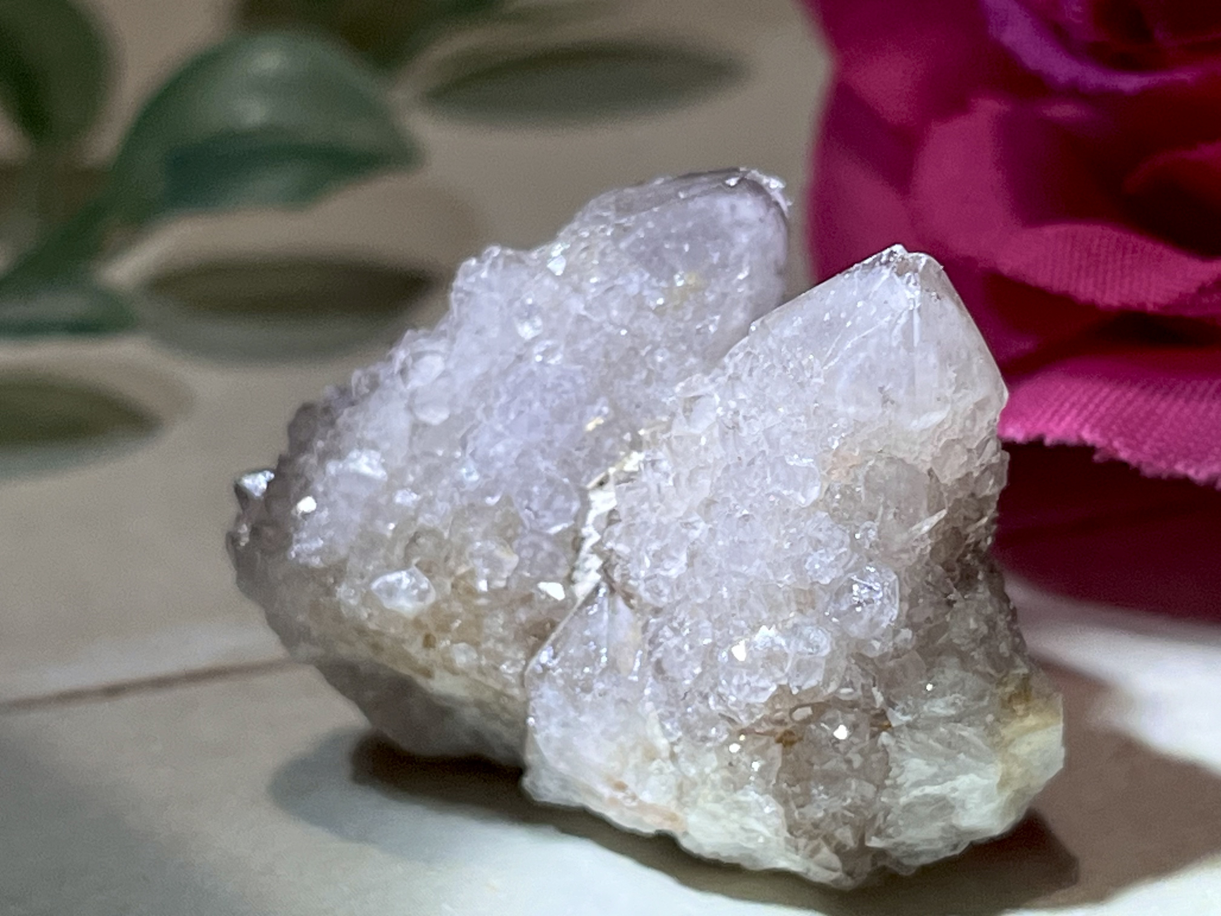 双子水晶✨  ファントム　カクタスアメジスト　サボテン水晶　原石