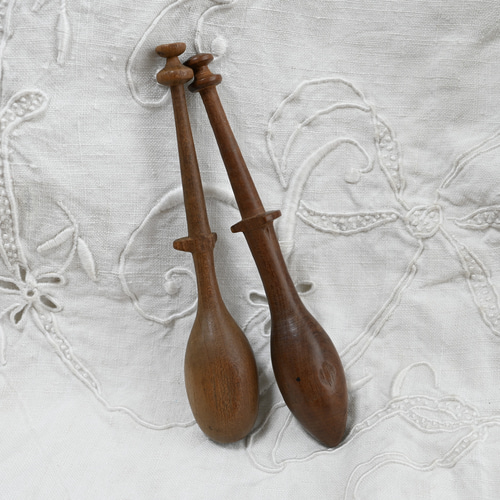 希少　糸巻き　レトロ　アンティーク　ボビン　25個 希少糸巻きレトロアンティークボビン25個