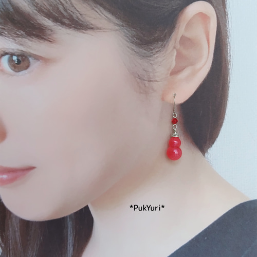SnowManピアス(片耳)/樹脂ピアス/イヤリング/ボディピ ピアス