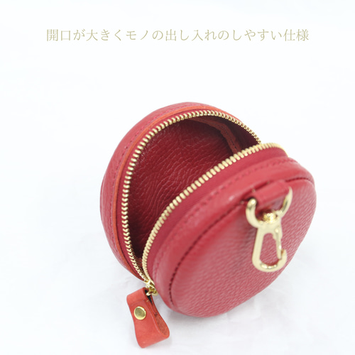 組み合わせ自由 アルファベット 丸ミニポーチ ゴルフボール ケース