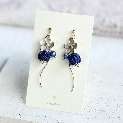 可憐】水引のピアス／イヤリング ピアス（その他） HANAHANA 通販