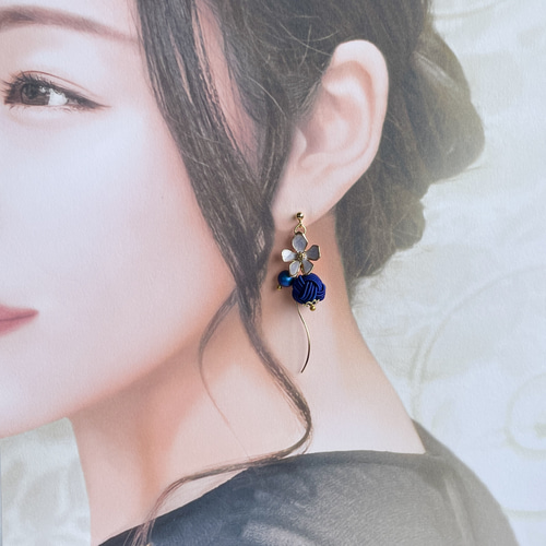 可憐】水引のピアス／イヤリング ピアス（その他） HANAHANA 通販