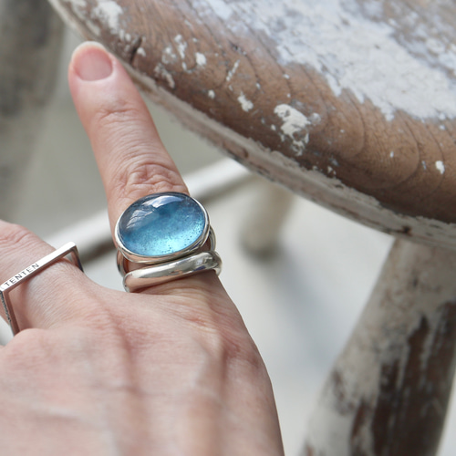 人魚のaquamarine]ring 指輪・リング STUDIO TENTEN 通販 18287375