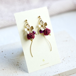 可憐】水引のピアス／イヤリング ピアス（その他） HANAHANA 通販