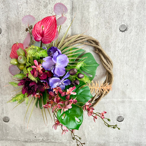 タレパンダです。フラワーリース(春からずっとです) タレパンダです。フラワーリース(春からずっとです) たれぱんだ