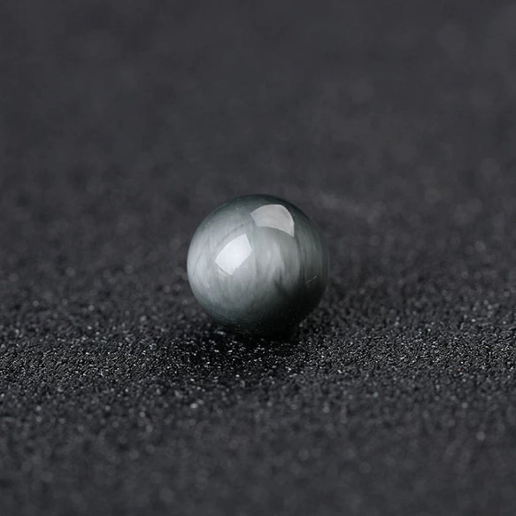 イーグルアイ（ホークスアイ）天然水晶宝石 高品質 12mm 天然石 