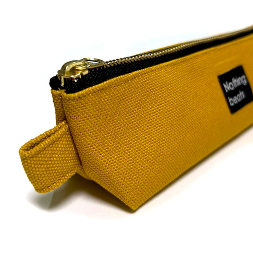 ★222★文房具柄〈黄〉ペンケース☆ハンドメイド 817062def3984098c43611899f2145