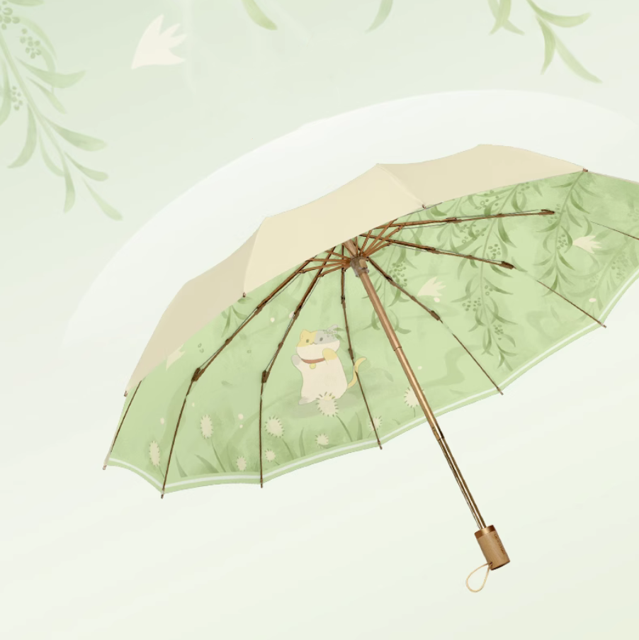 ☀晴雨兼用 ☂三つ折り☂ 軽量傘 ☂日傘 雨傘❀花柄