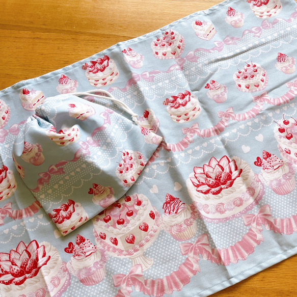 ランチョンマット ランチマット 40×60 ナフキン 小学校 給食セット