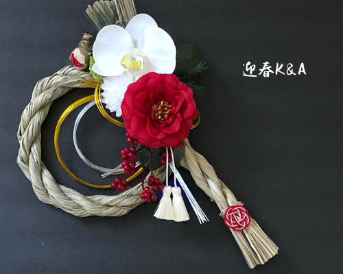 お正月ハンドメイド2025】しめ縄 しめ飾り お正月飾り 新作 しめ縄