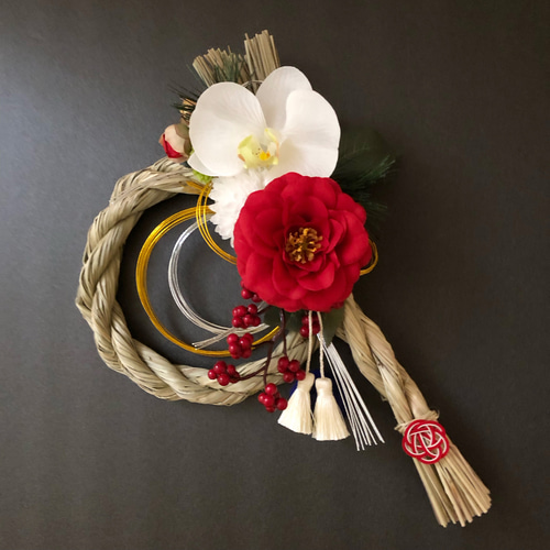 お正月ハンドメイド2025】しめ縄 しめ飾り お正月飾り 新作 しめ縄