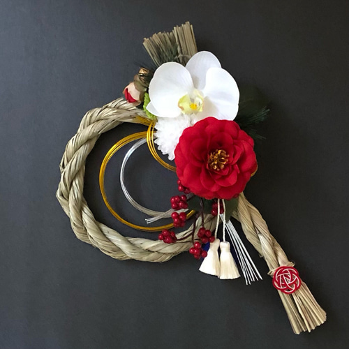 お正月ハンドメイド2025】しめ縄 しめ飾り お正月飾り 新作 しめ縄