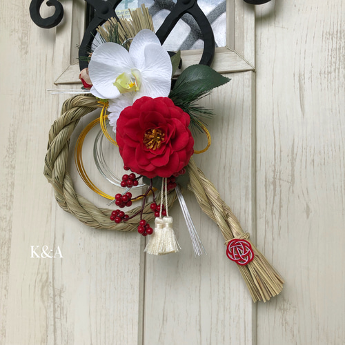 お正月ハンドメイド2025】しめ縄 しめ飾り お正月飾り 新作 しめ縄