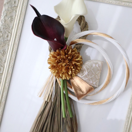 ✴︎早割✴︎限定受注販売◇お正月しめ縄飾り◇2025◇水引きのしめ縄  