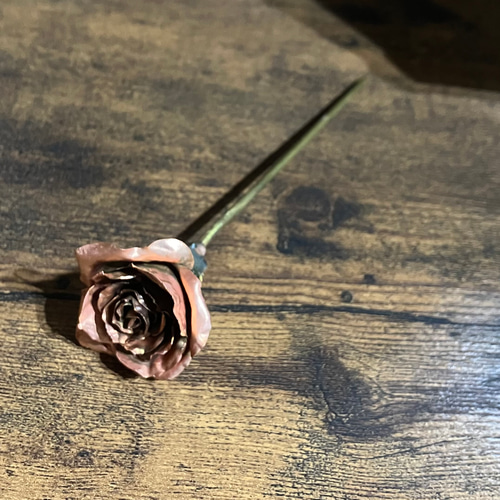 金属の森の薔薇 立体・オブジェ おおきなおばけの森工房 通販 金属の森の薔薇 立体・オブジェ おおきなおばけの森工房 通販