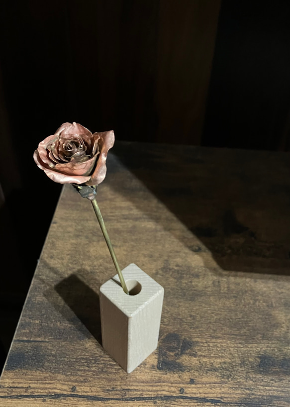 【在庫処分】 金属の森の薔薇 立体・オブジェ 通販 おおきなおばけの森工房 その他