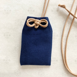 ミニミニ巾着・お守り袋（S）デコレクションズ 首かけタイプ♡ふんわり