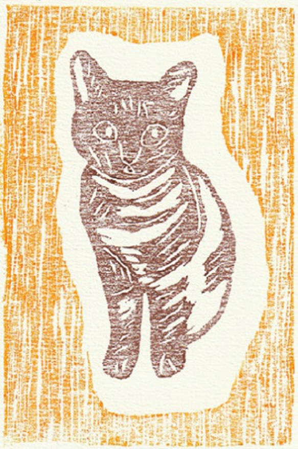 小さな額絵・ねこ/912 2枚目の画像