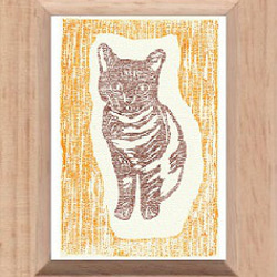 小さな額絵・ねこ/912 1枚目の画像
