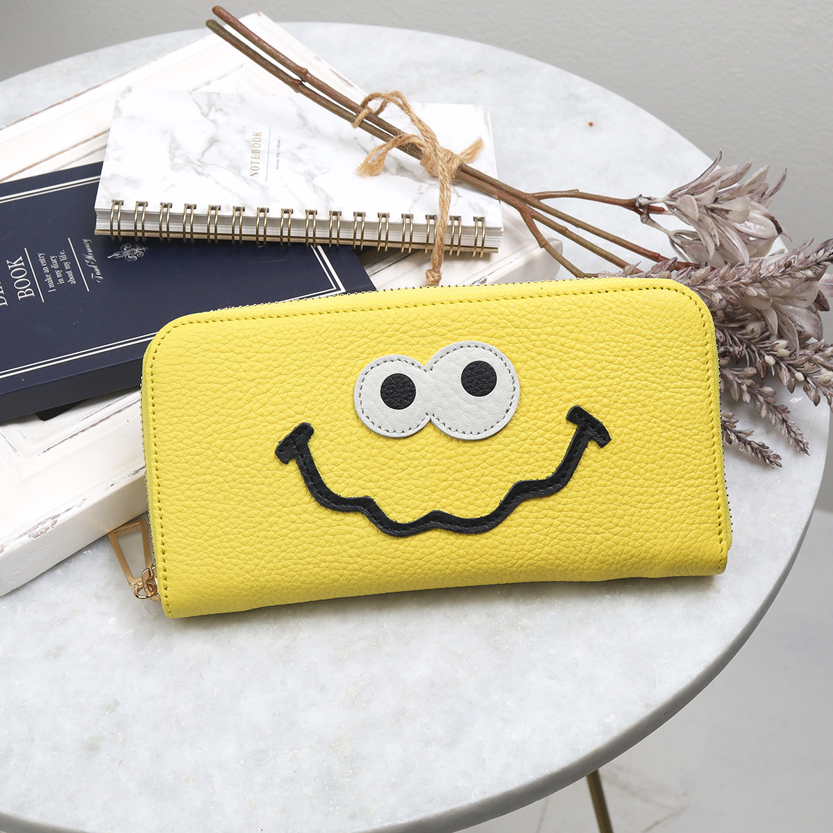 【レモン/キョロメ長財布】思わず誰かに見せたくなるモンスター財布/長財布【キョロメver.】