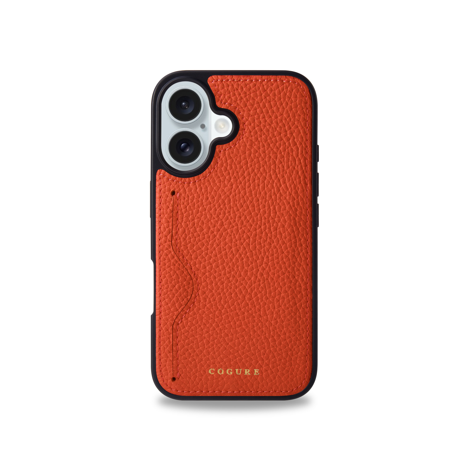 iPhone16 本革バックカバーケース 13色が選べる＜COPC1＞