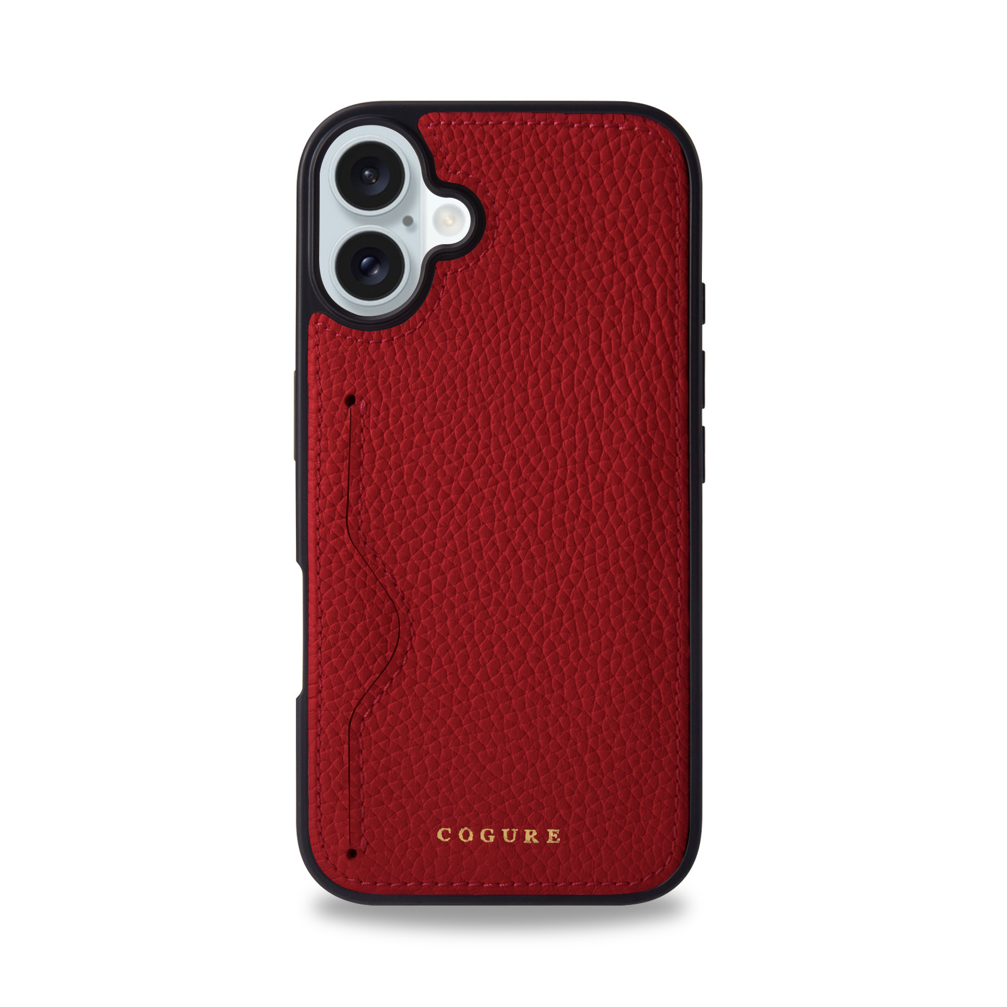 iPhone16Plus 本革バックカバーケース 13色が選べる＜COPC1＞