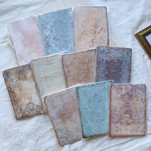 コラージュ素材　紙もの　素材紙　【1320】 30枚入り コラージュ 素材 デザインペーパー 紙モノ 工作素材