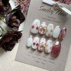 363》さくらんぼ ネイルチップ 果物 マグネット ミラー チェック