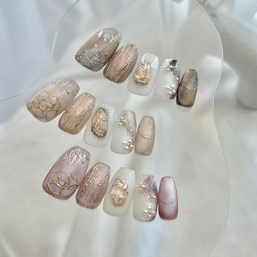 成人式ネイルチップ特集 ネイルチップ（つけ爪） n.e.c.o.nail 通販