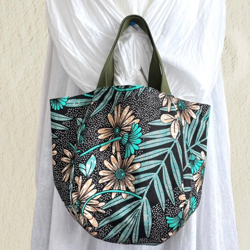 トートバッグ エコ サブ リバーシブル ハイビスカス ハワイ 軽量 ハンドメイド トートバッグ エコ サブ リバーシブル ハワイ ハイビスカス 軽