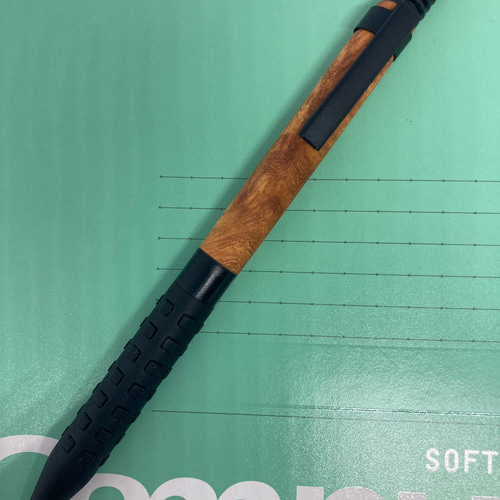 chinachicken専用 着せ替え杢軸スマッシュ 花梨瘤 ペン・筆記