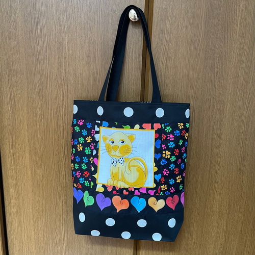 ロラライハリス トートバッグ ねこ トートバッグ YUKI 通販