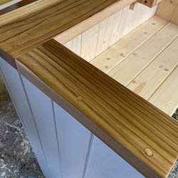 【段差】カウンター　レジ　幅90✖︎高さ105✖︎奥行き38センチ 6枚目の画像