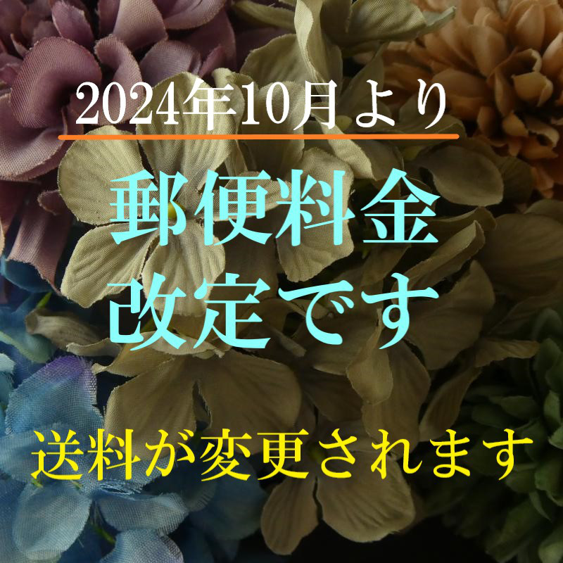 2024年10月からの郵便料金改定について。