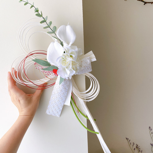 2026 ホワイトラタン しめ縄キット 手作りしめ縄ハンドメイド お正月