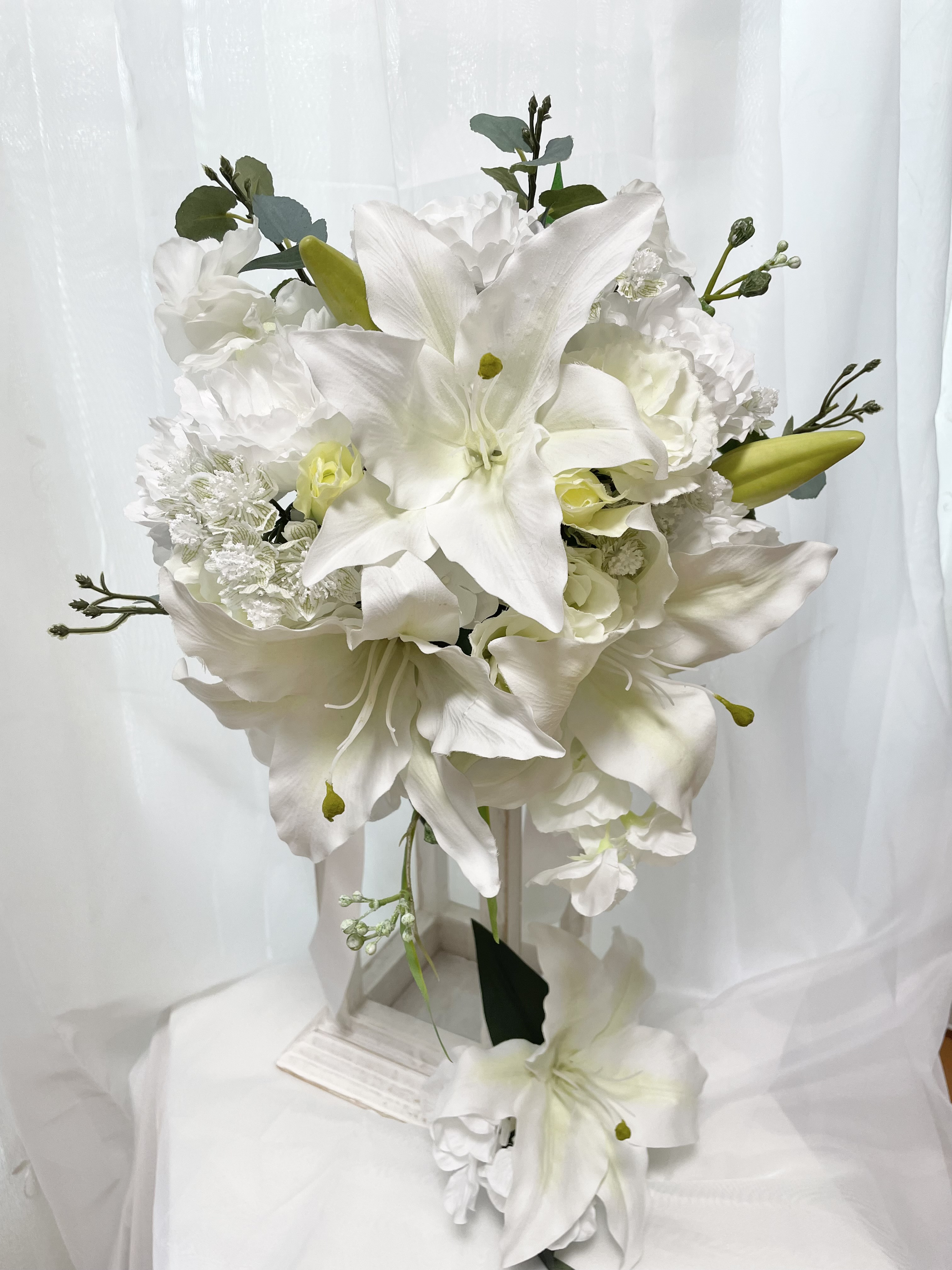 カサブランカ・リリーのウエディングブーケ