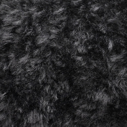 超早割クリスマス✨レースのリボンで結ぶ、ふわふわファー×パールビーズ ネックウォーマー《ブラック》 9枚目の画像