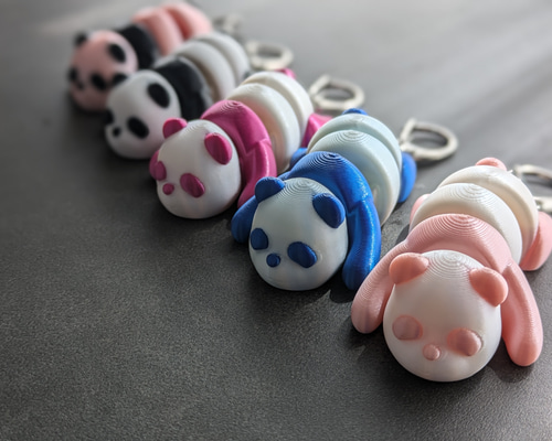 【新品】送料込み　子パンダ　フェイス　キーホルダー 238204015.jpg