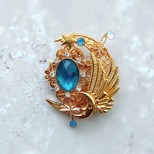 星詠の紋章ブローチ 上級魔法ハイウィザード専用 869 ブローチ くら