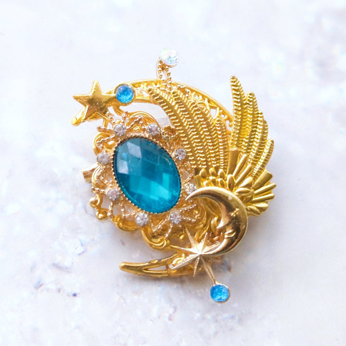 星詠の紋章ブローチ 上級魔法ハイウィザード専用 869 ブローチ くら