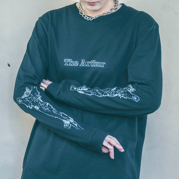 paloma wool 猫プリント ネイビー 長袖Tシャツ paloma wool 猫プリント ネイビー 長袖Tシャツ paloma wool 猫