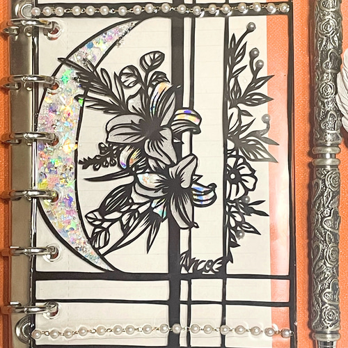 切り絵 リフィル板 ミニ六(A7)サイズ 手帳 AnCo໒꒱ 通販 18293571