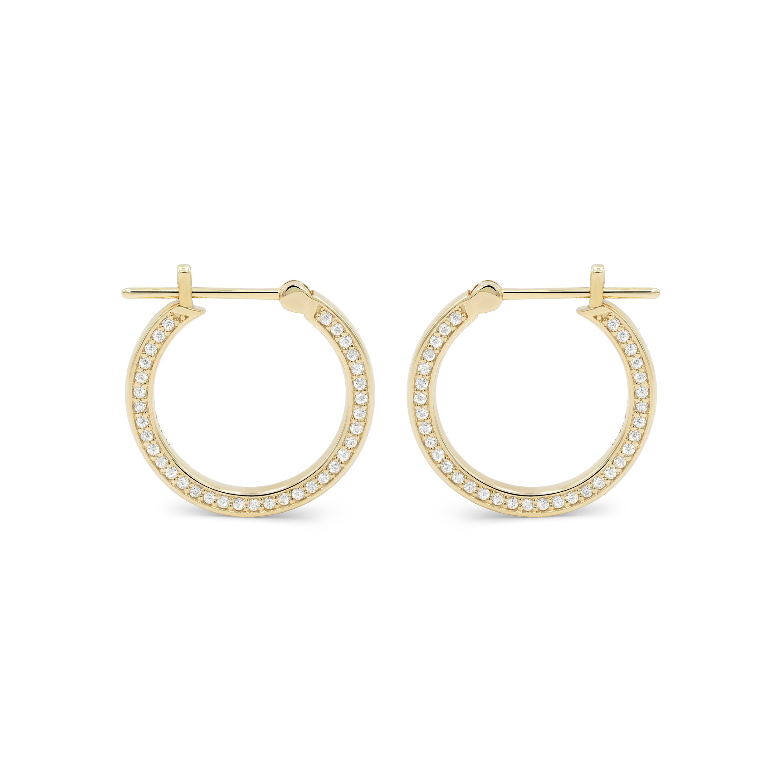 側面メレフープピアス J-E240827（4週間発送）