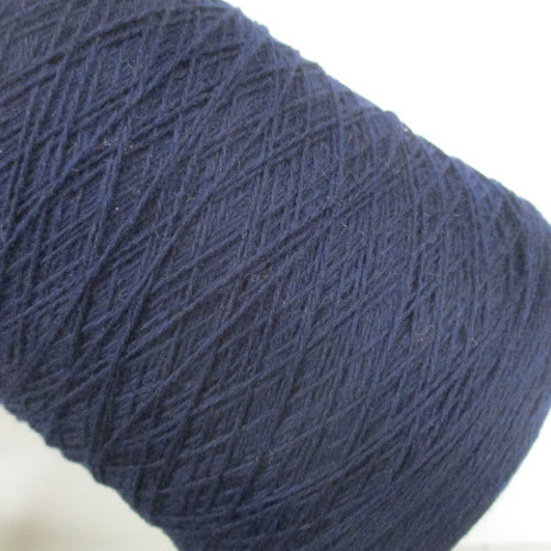 2/15番手 オーストラリア産ラムウール100％ 紺500g b15 毛糸 間島福平  